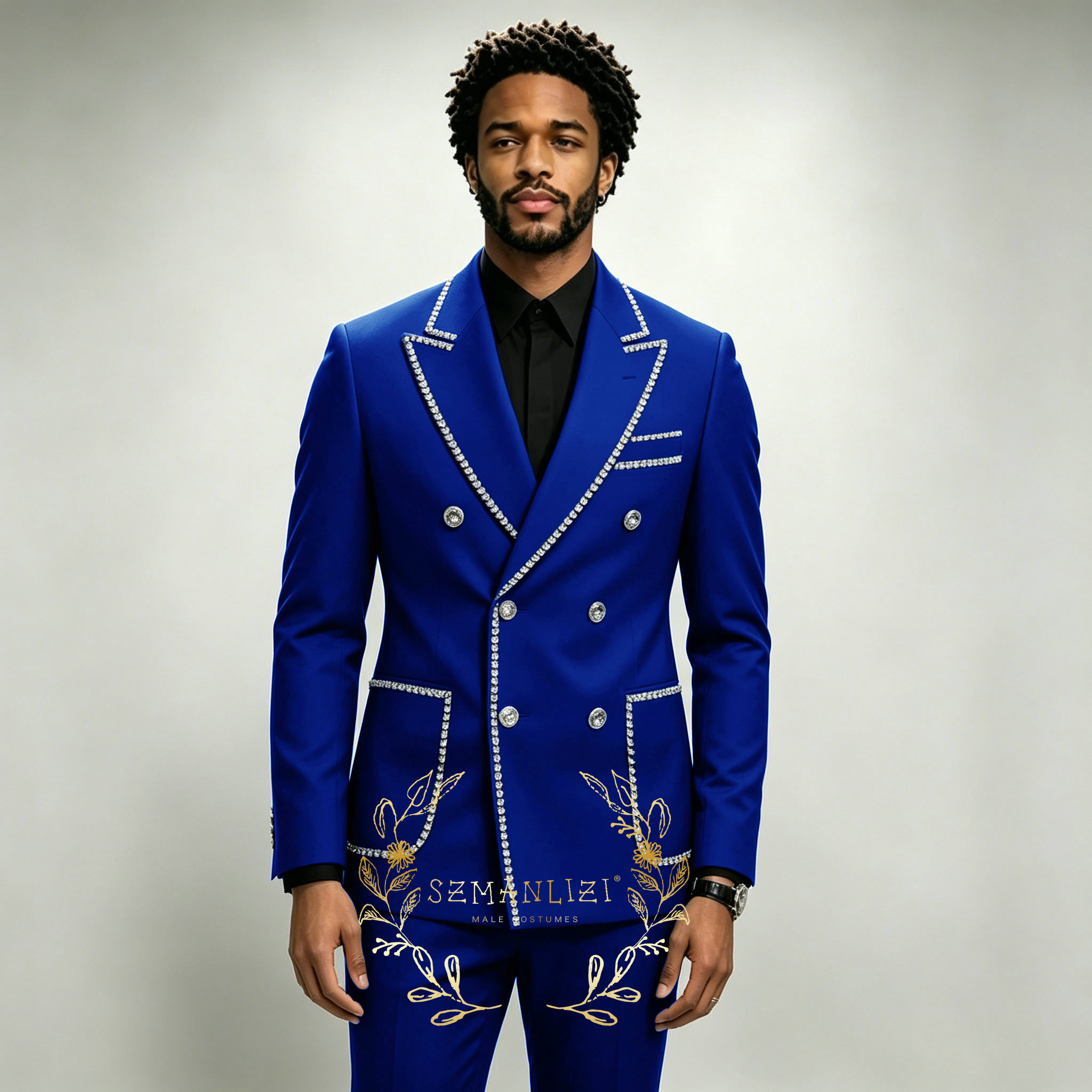 Mens Grooming Kit Luxury - Luxury Men's Suits 2 Pieces Royal