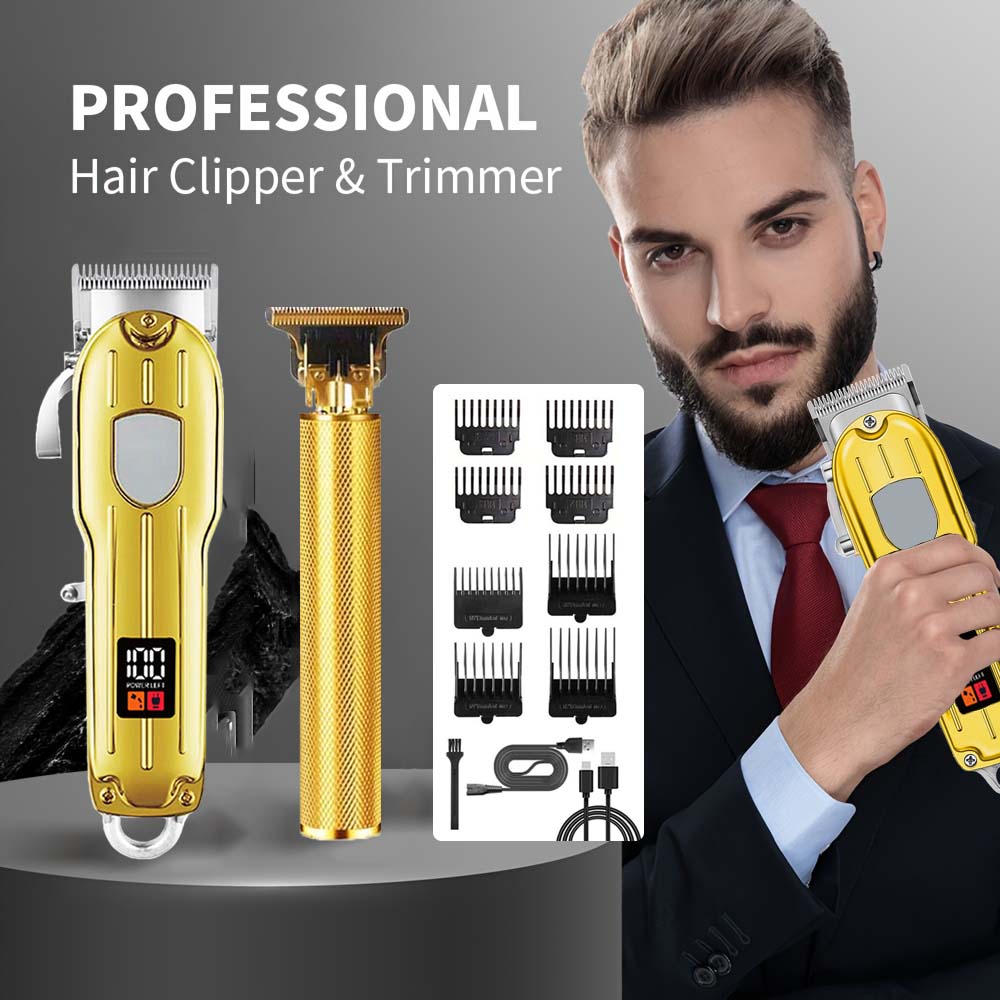 Men'S Grooming Guide - 2 in 1 Electric Hair Clipper
