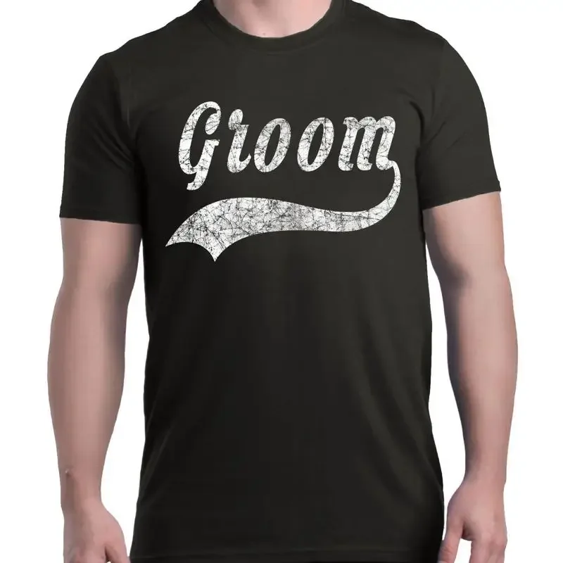 Men'S Grooming For Engagement - White Groom T-shirt Wedding Bachelor Party