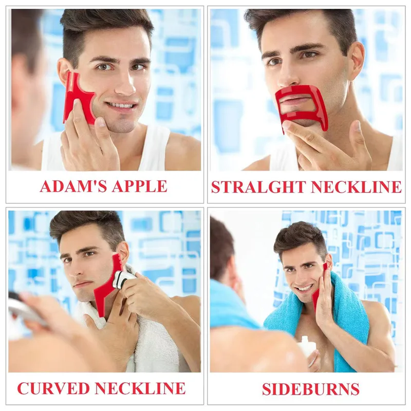 2/4Pcs Men's Beard Combs Hair  - Grooming Men'S Hair review and price