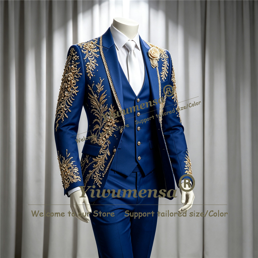 Luxury Crystals Beadwork Suit  - Mens Grooming Kit Luxury review and price