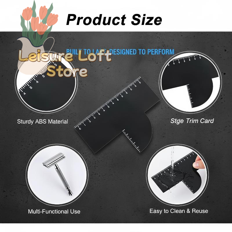 Hairline Beard Shaping Guide C - Men'S Grooming Guide review and price