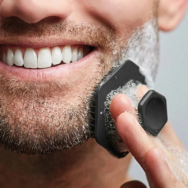 1 Silicone Facial Cleaning Bru - Grooming Men'S Hair review and price
