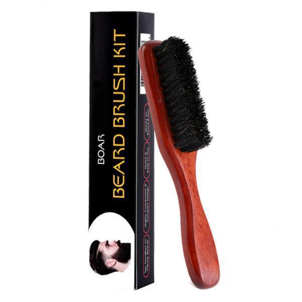 Beard Brush for Men Wooden Bri - Men Grooming Home review and price