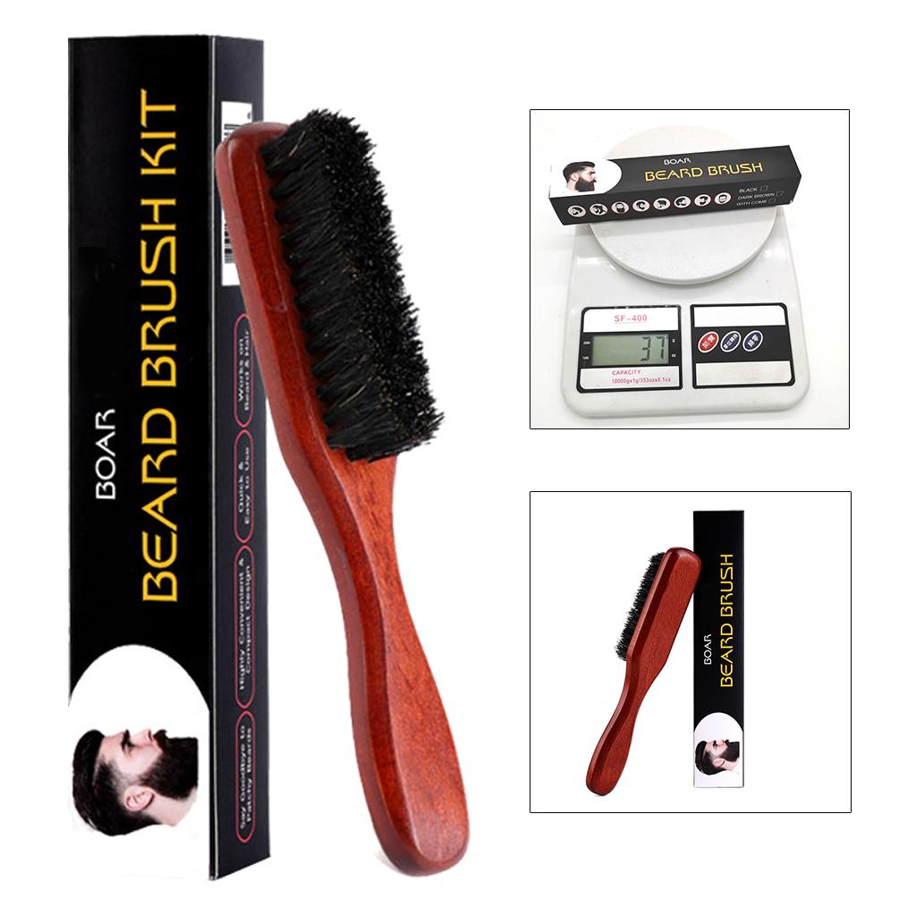 Beard Brush for Men Wooden Bri - Men Grooming Home review and price