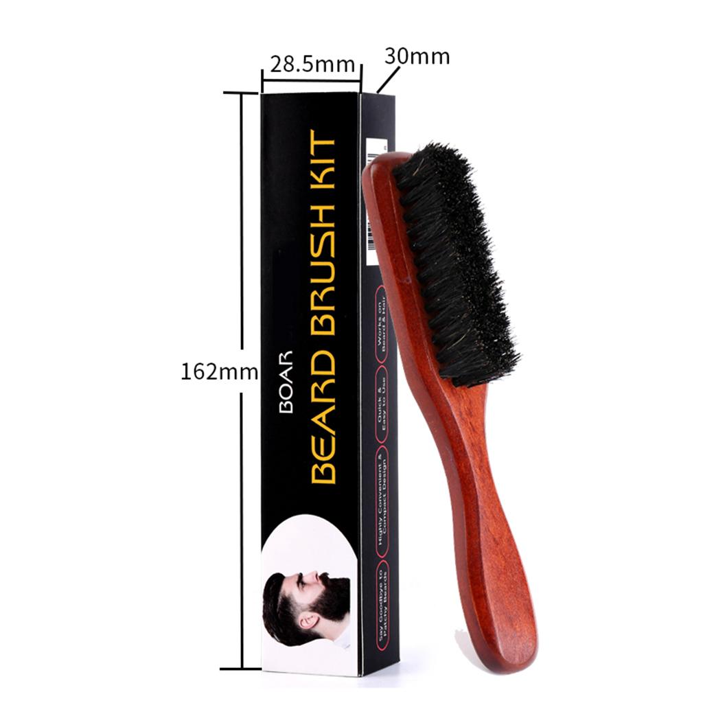 Beard Brush for Men Wooden Bri - Men Grooming Home review and price