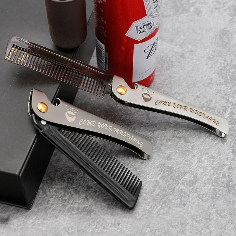 Foldable Men Hair Styling Comb - Men Grooming Home review and price