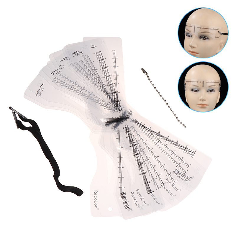 12Pcs Eyebrow Stencil Set Reus - Men'S Grooming Guide review and price
