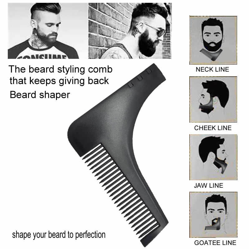 Beard Shaping Tool Non Slip Li - Men'S Grooming Guide review and price