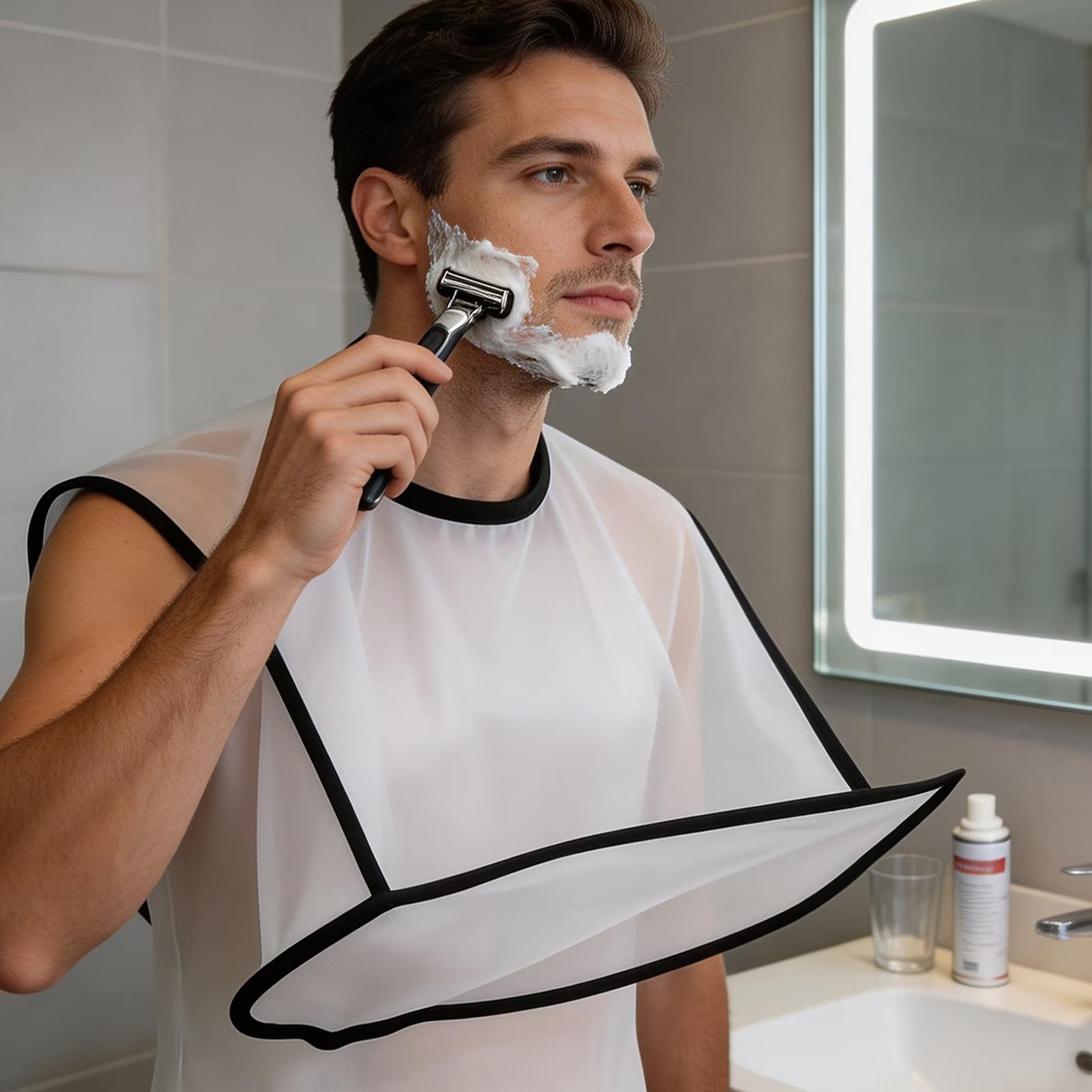 Beard Apron Foldable Shaving B - Men Grooming Home review and price