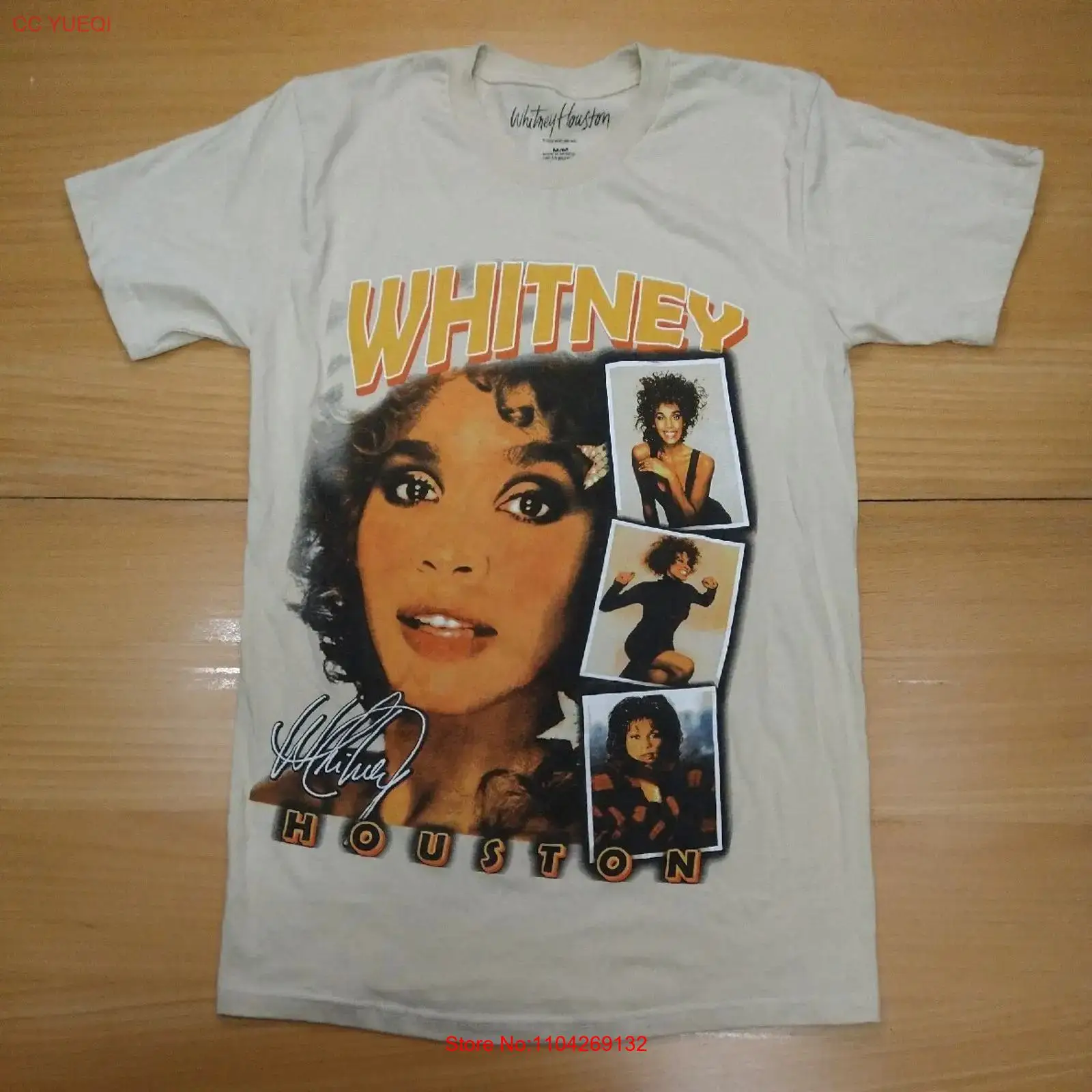 Whitney Houston T Shirt Medium - Face Wash Mens review and price