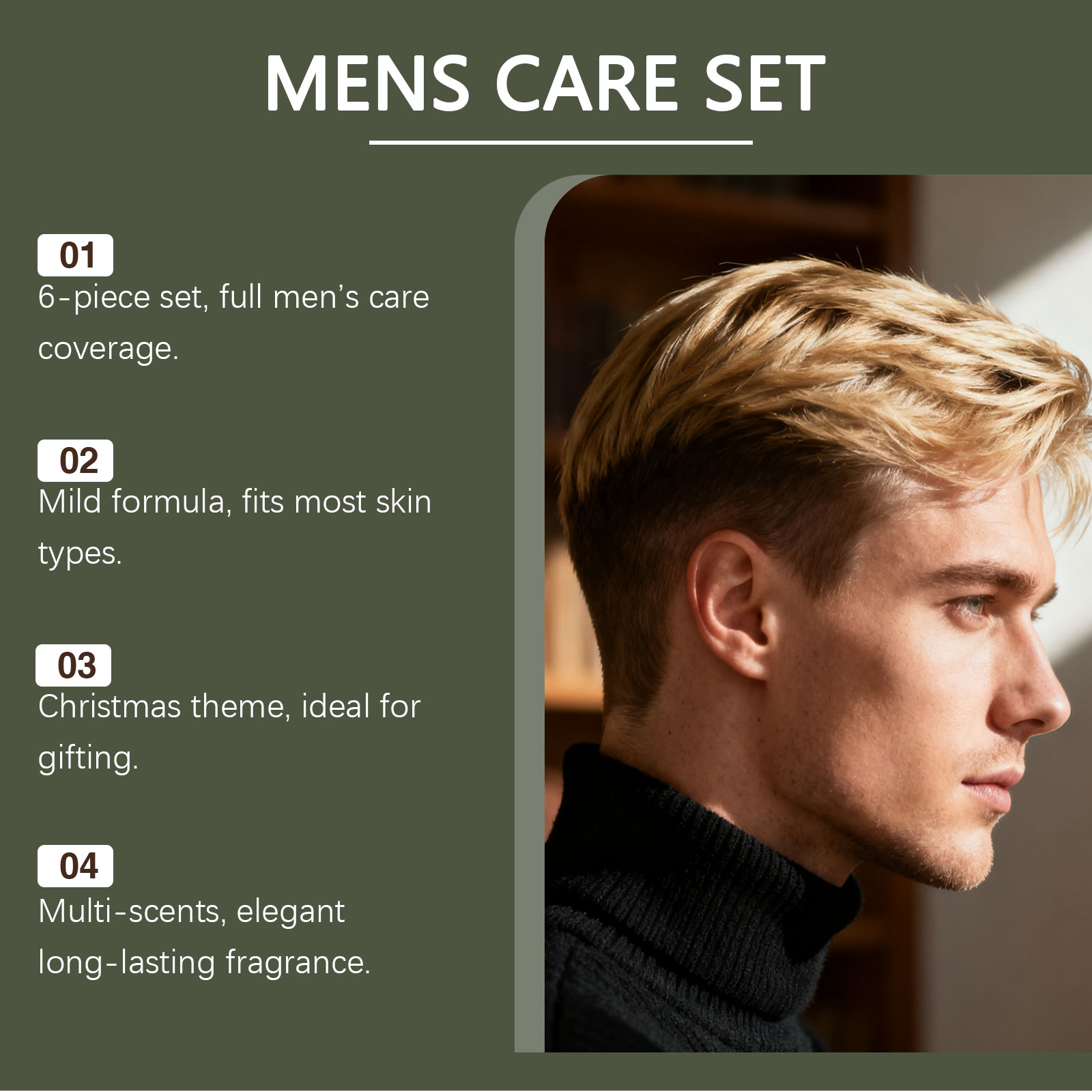 Men's Personal Care Set Beard  - Face Wash Mens review and price