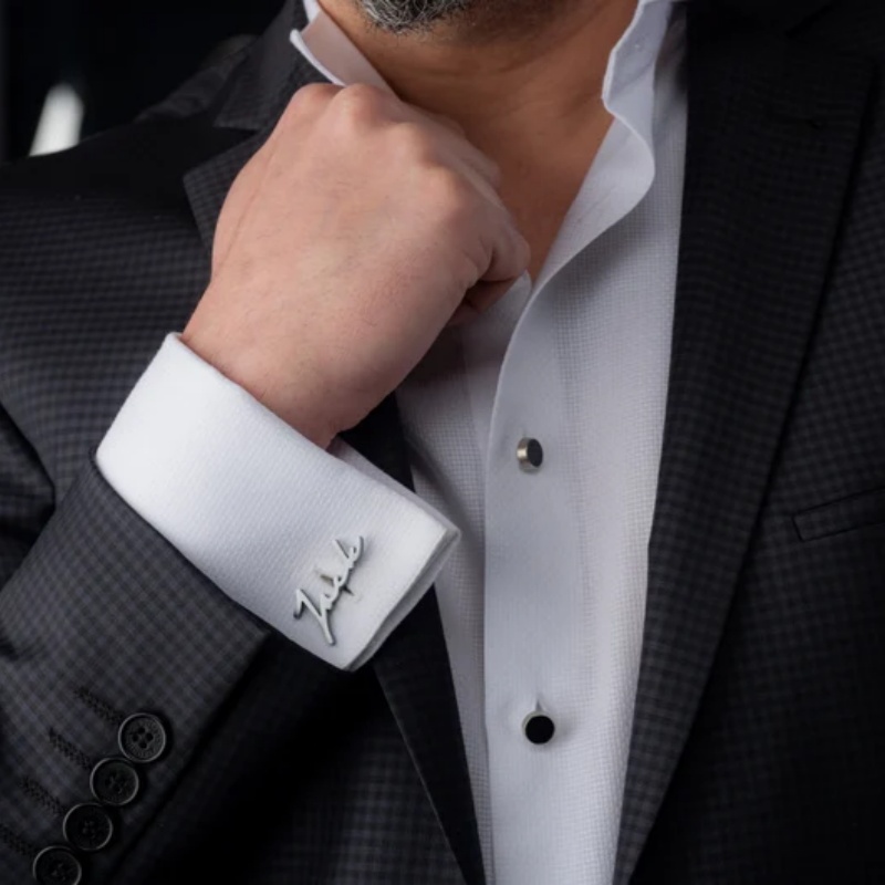 Custom Name Cufflinks 18K Gold - Men'S Grooming & Health Made Simple review and price