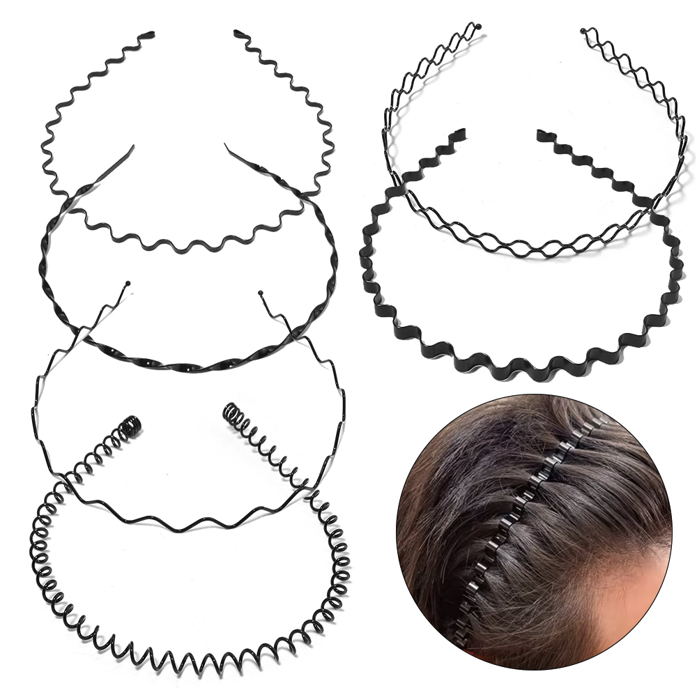 6pcs/lot Black Hair Hoops Meta - Face Wash Mens review and price