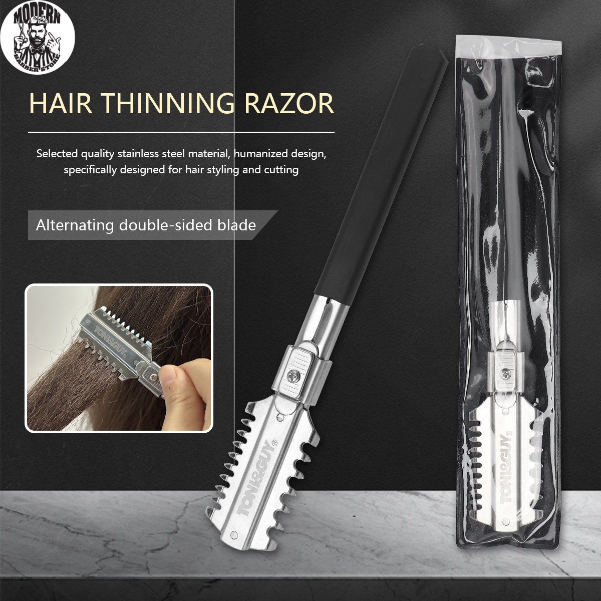 Salon Double-Edge Shaving Hair - Grooming Men'S Hair review and price
