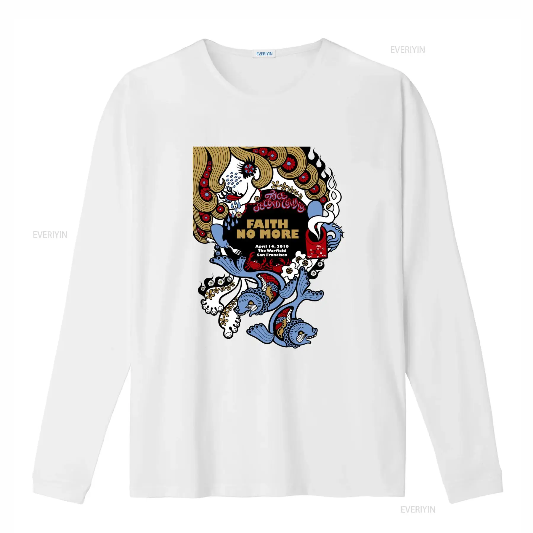 Faith No More T Shirt Face Sec - Face Wash Mens review and price